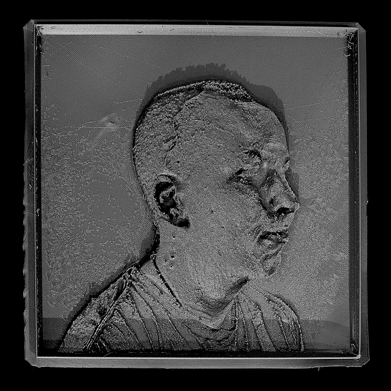 #01 - Portraits for the Visually Impaired, 3D Printed Relief